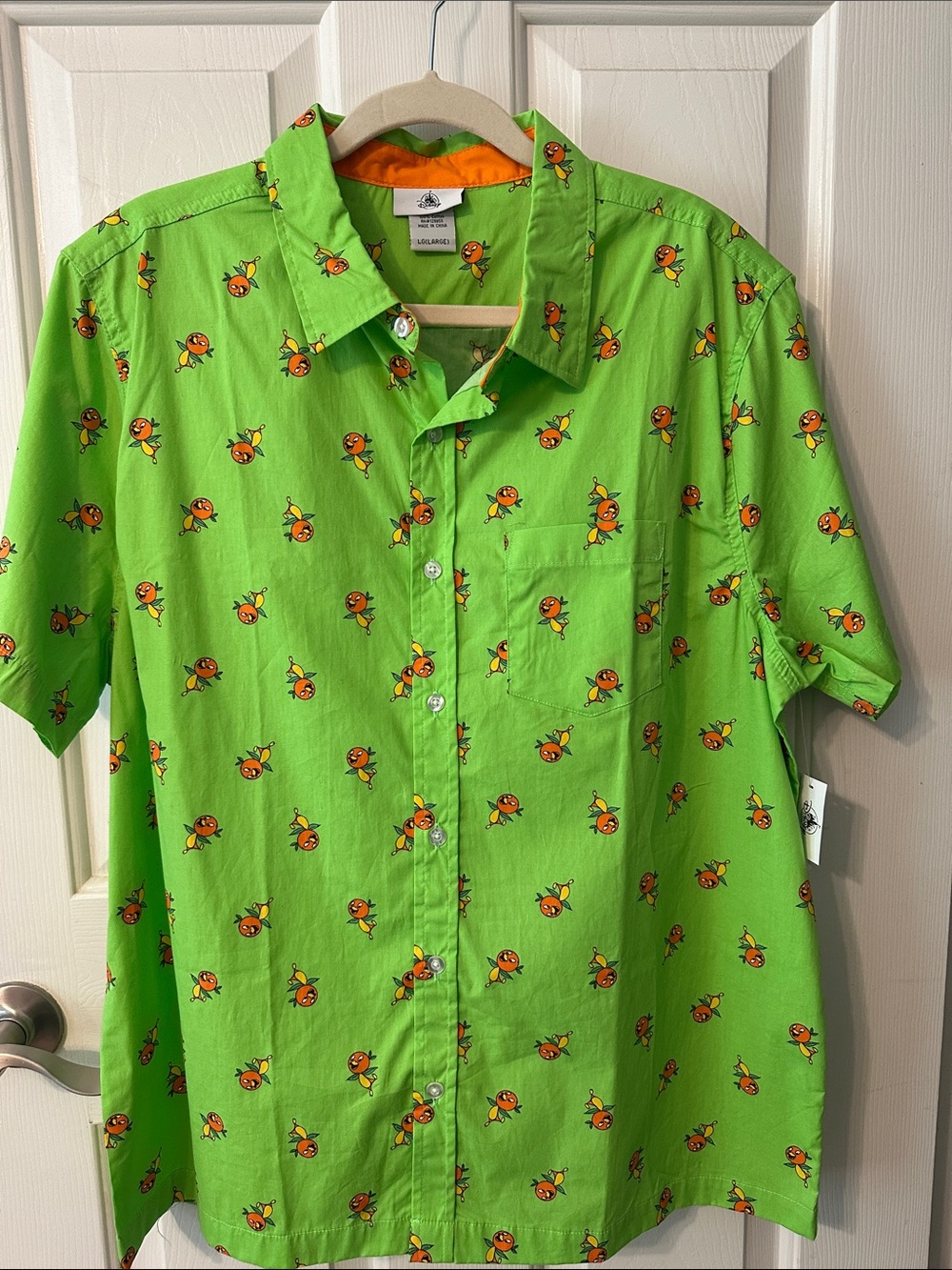 Disneys Orange Bird Shirt, unisex Large NWT